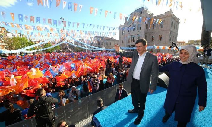 Başbakan Davutoğlu Aksaray konuşması