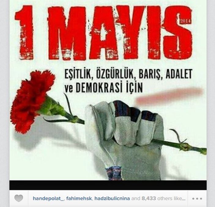 Özcan Deniz'den 1 Mayıs mesajı