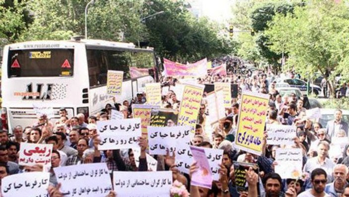 İran'da 8 yıl sonra 1 Mayıs kutlandı