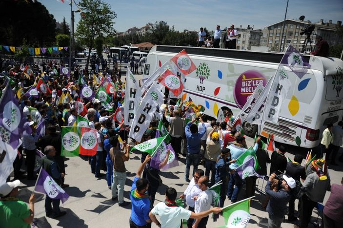 HDP'nin Balıkesir mitingi sönük geçti