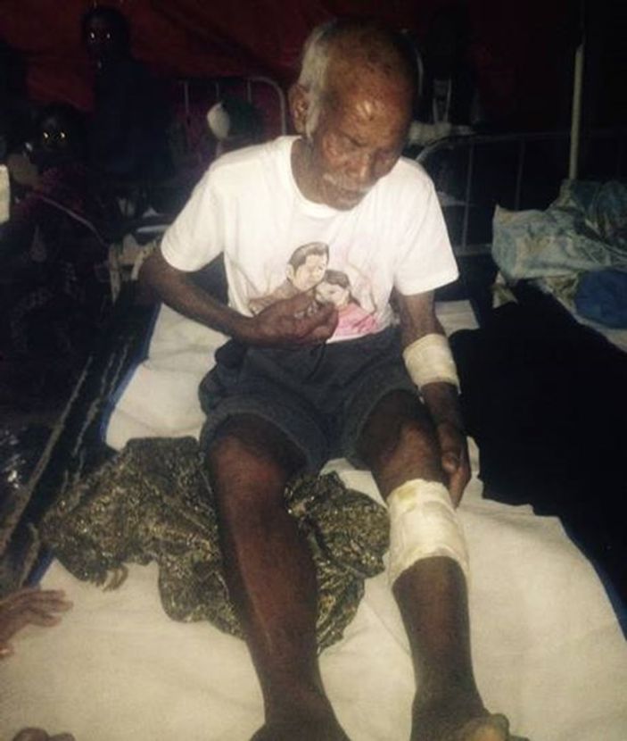 Nepal'de 101 yaşındaki bir kişi 7 gün sonra kurtarıldı