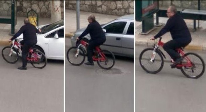 Adıyaman Belediye Başkanı bisikletle teftişe çıktı