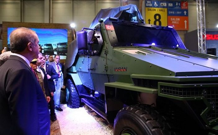 Erdoğan IDEF Uluslararası Savunma Sanayii Fuarı'nı gezdi