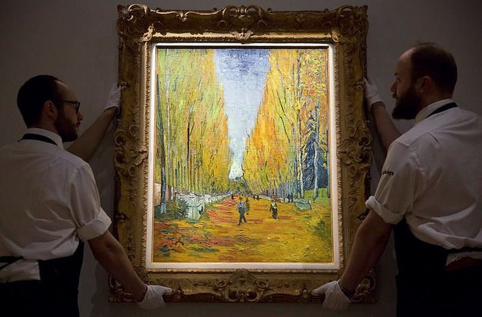 Van Gogh'un eseri 66 milyon dolara satıldı