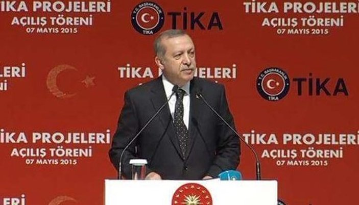Erdoğan'ın TİKA toplu açılış töreni konuşması