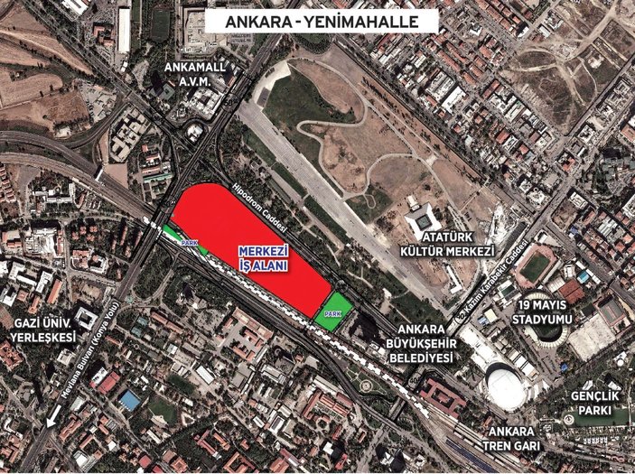 Ankara'daki dev arsa 1.3 milyar liraya satıldı