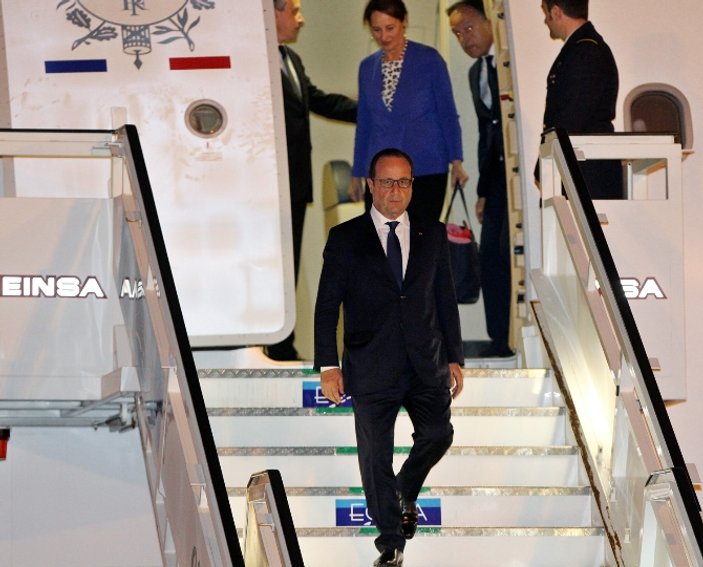 Fransa Cumhurbaşkanı François Hollande'ın Küba ziyareti