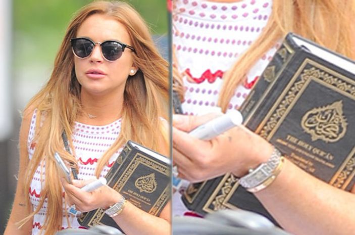 Lindsay Lohan'ın Müslüman olduğu iddia edildi