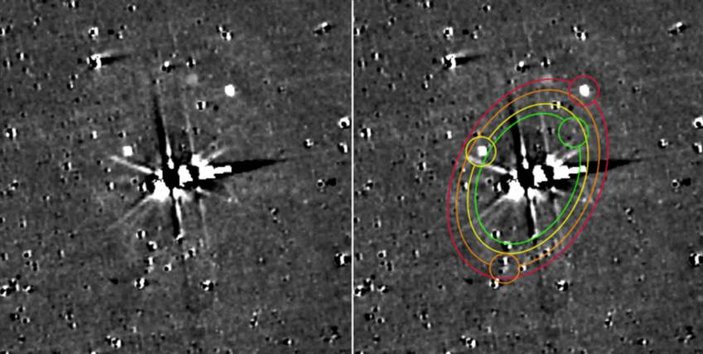NASA Plüton ve beş uydusunu fotoğrafladı