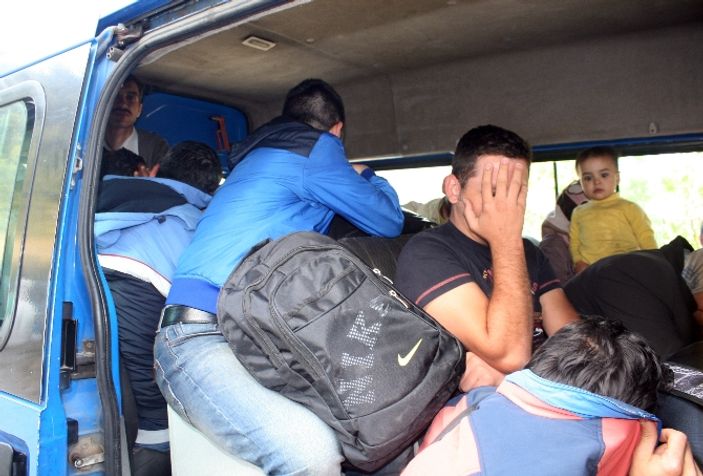 Marmaris'te 47 sığınmacı yakalandı