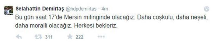 Selahattin Demirtaş'tan saldırı sonrası ilk açıklama