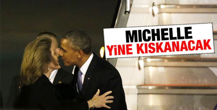 Obama’dan şemsiye jesti