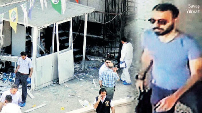 HDP'ye saldıran teröristin kimliği belli oldu