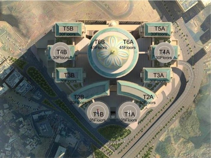 Dünyanın en büyük oteli Mekke'ye inşa edilecek
