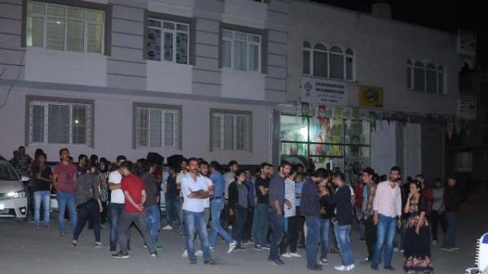 Kilis'te HDP'liler ile bir grup arasında gerginlik çıktı