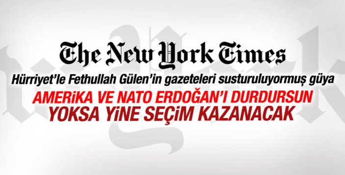 Erdoğan'dan New York Times'a salvolar