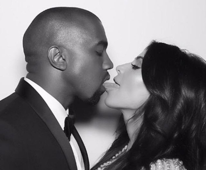 Kim Kardashian ve Kanye'nin birinci yıl kutlaması
