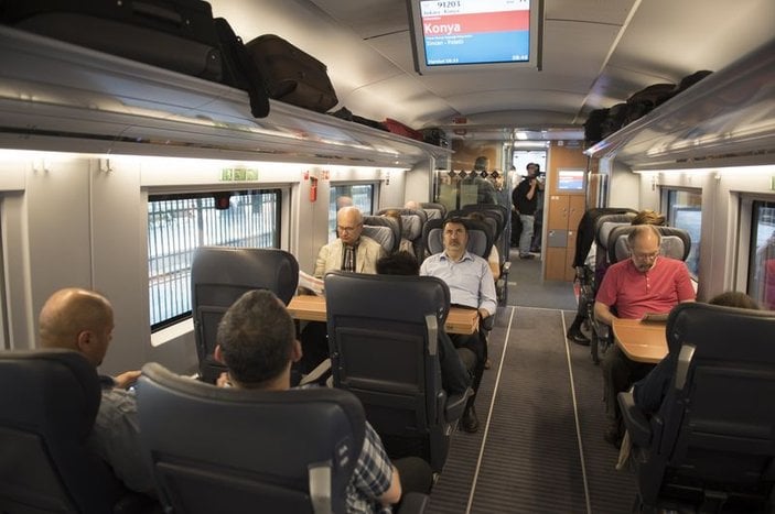 Çok yüksek hızlı tren Ankara - Konya seferine başladı
