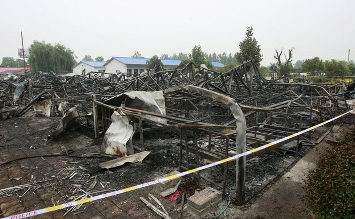 Çin'de huzurevinde yangın: 38 ölü