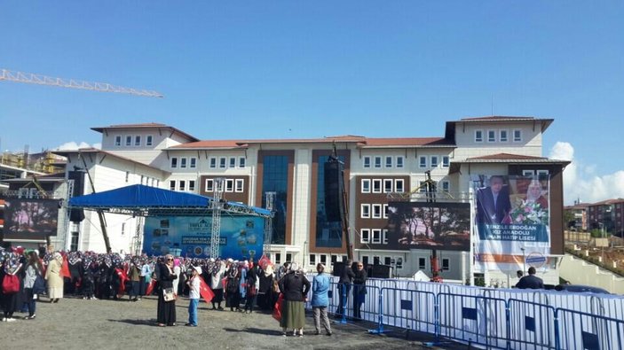 Erdoğan'ın Üsküdar'da toplu açılış töreni konuşması