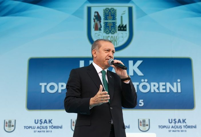 Cumhurbaşkanı Erdoğan'ın Uşak konuşması