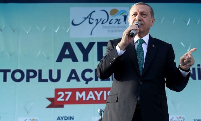 Cumhurbaşkanı Erdoğan'ın Aydın konuşması