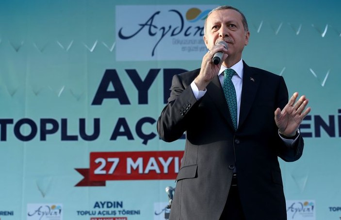 Cumhurbaşkanı Erdoğan'ın Aydın konuşması