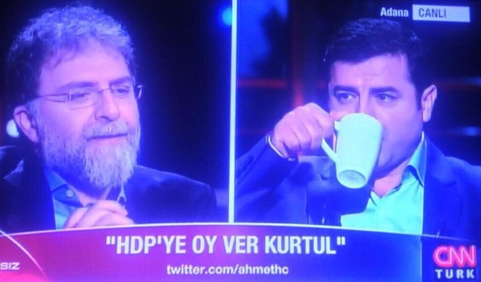 CNN Türk'te HDP'ye oy ver kurtul KJ'si