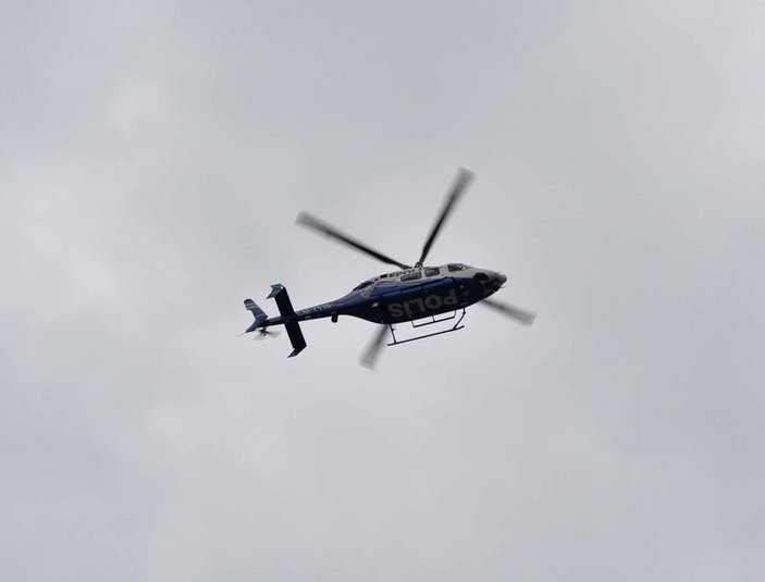 İstanbul'da terör örgütüne helikopterli operasyon