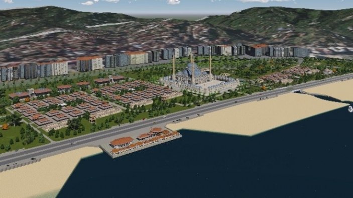 Rize'de denizin üzerinde yeni bir şehir kurulacak