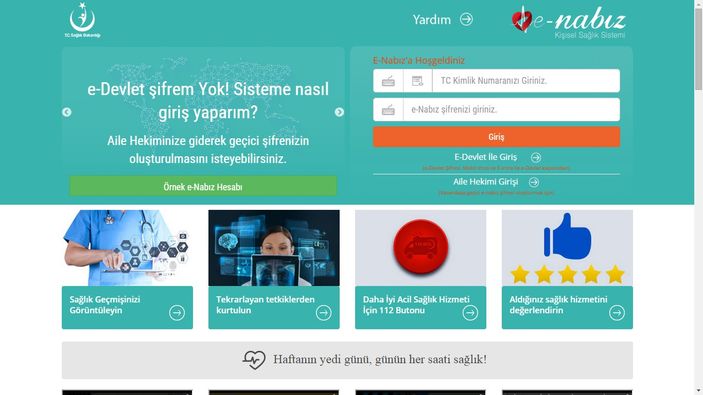 e-Nabız rekora koşuyor