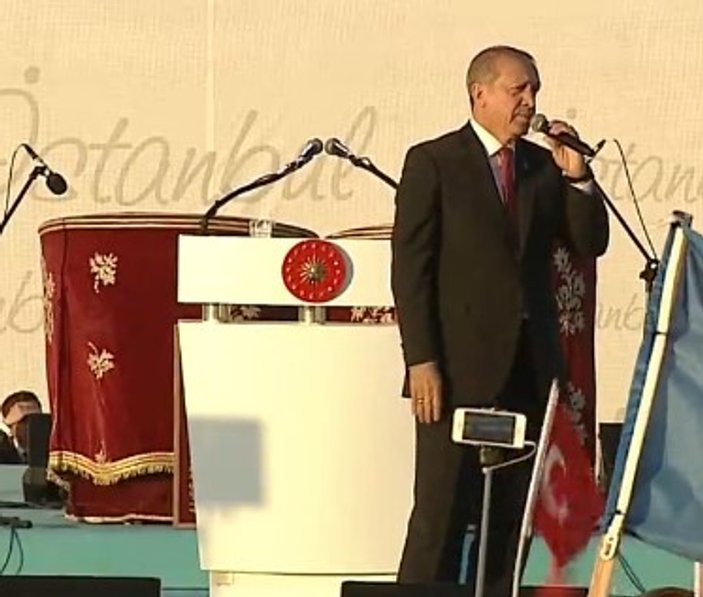Cumhurbaşkanı Erdoğan'ın İstanbul'un Fethi konuşması