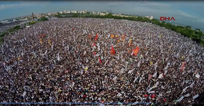 Aydın Doğan'ın ajansı HDP mitingini milyonluk gösterdi