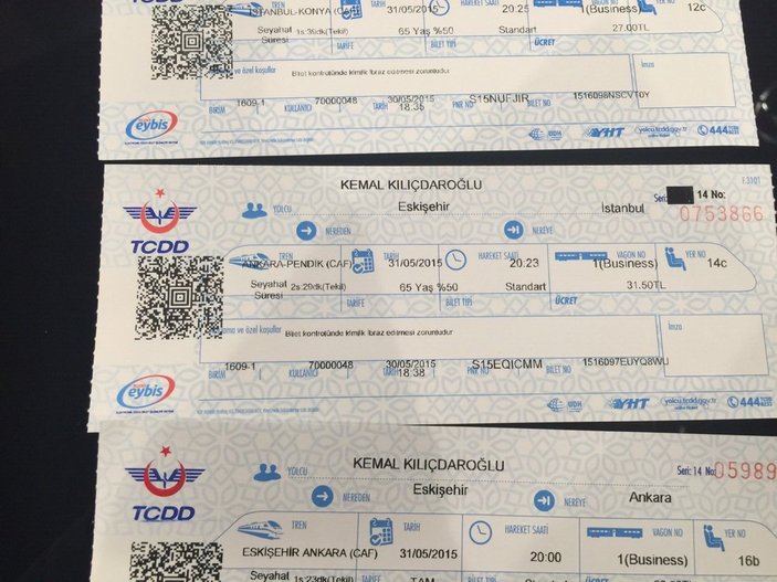 Binali Yıldırım: Kılıçdaroğlu'na hızlı tren bileti aldım