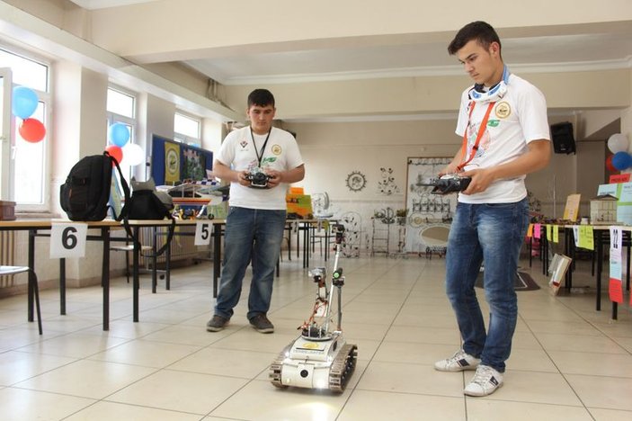 Samsun'da Terme-Natör isimli robot geliştirildi