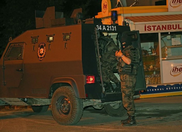 İstanbul'un 8 ilçesinde DHKP-C operasyonu