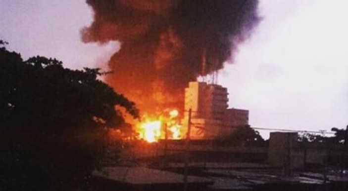 Gana'da benzin istasyonunda patlama