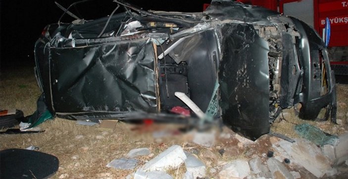 Aydın'da tilkilerden kaçan sürücü kaza yaptı: 1 ölü
