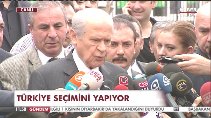 MHP Lideri Bahçeli oyunu kullandı