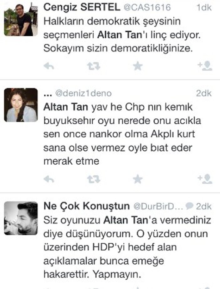 Altan Tan: CHP yerli inek gibi