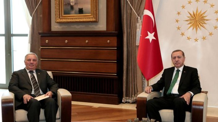 Cumhurbaşkanı Erdoğan'ın seçimden sonra ilk kabulü