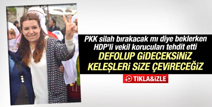 Korucuları tehdit eden HDP’li vekil özür diledi