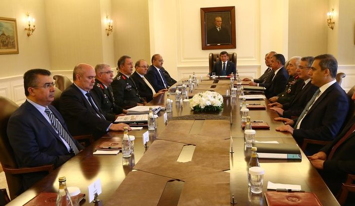 Başbakan Davutoğlu Hakan Fidan'ı kabul etti