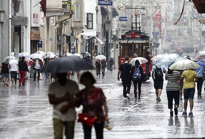 Meteorolojiden 17 ile sağanak yağış uyarısı