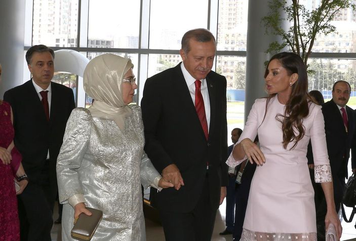 Cumhurbaşkanı Erdoğan Bakü'de
