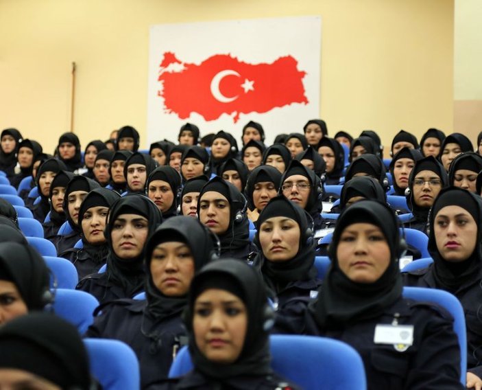 Afgan kadın polisler Sivas'ta eğitim görecek