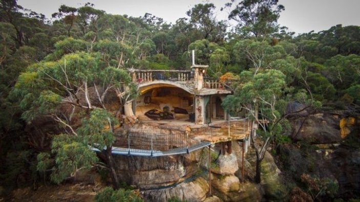 Avustralya'da 600 dönümlük mağaradan ev tasarlandı