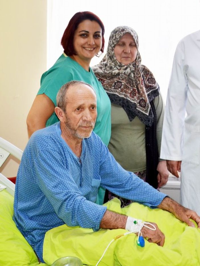 Karaciğerinde unutulan gazlı bez 34 yıl sonra çıkarıldı