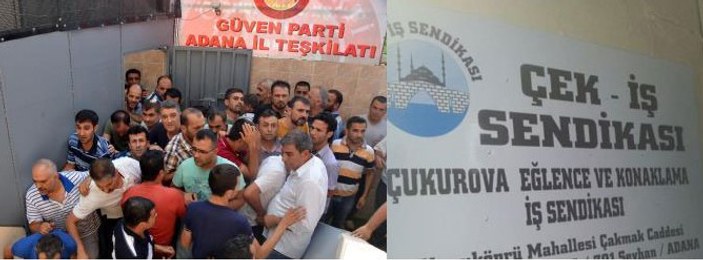 Adana'da 50 kez basılan Güven Parti tabelasını değiştirdi