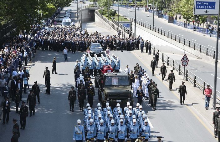 Erdoğan Demirel'in cenaze töreninde konuştu